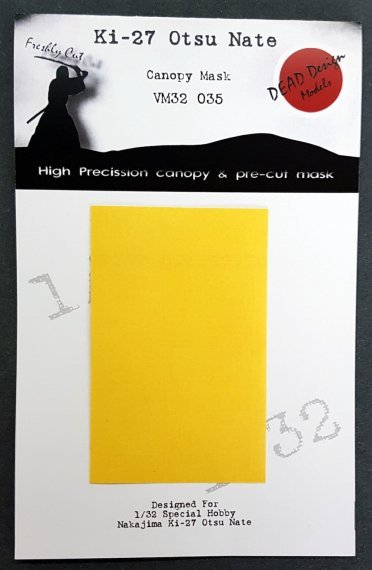 1/32 Nakajima Ki-27 Otsu Nate mask