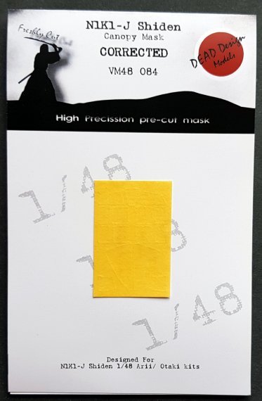 1/48 Kawanishi N1K1-j Shiden paint masks