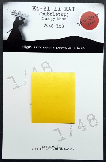 1/48 Kawasaki Kawasaki Ki-61-II Bubbletop paint mask