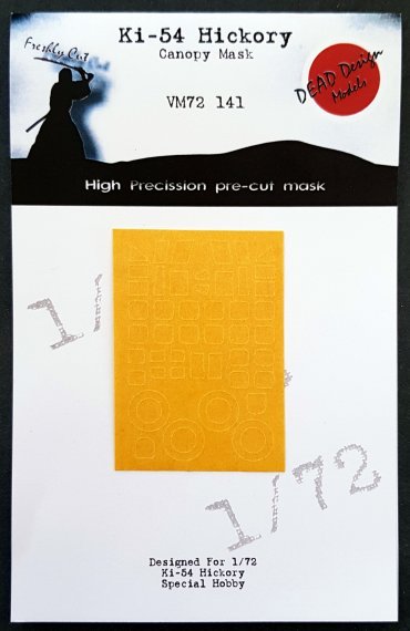 1/72 Tachikawa Ki-54 Hei Hickory mask
