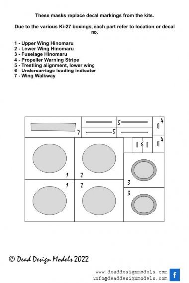 1/72 Nakajima Ki-27 Nate national insignia
