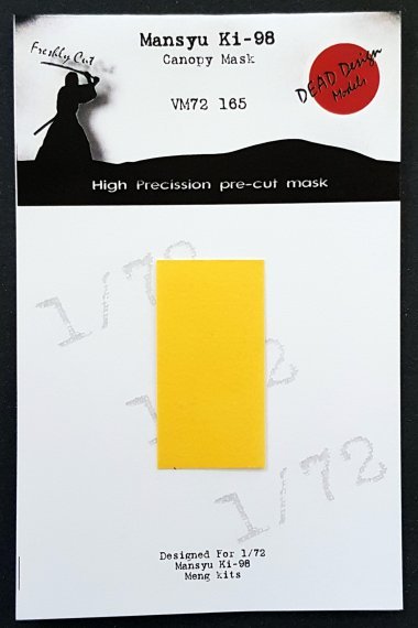 1/72 Manshu Ki-98 masks