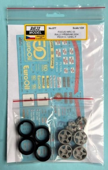 1/24 Transkit Focus WRC 03 EuroOil R.Pribram 2004