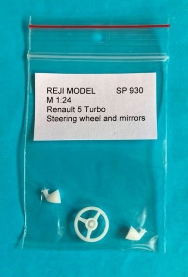 1/24 Renault 5 Turbo Steering wheel & mirrors