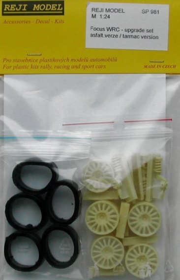 1/24 Ford Focus WRC  upgrade set (tarmac version)