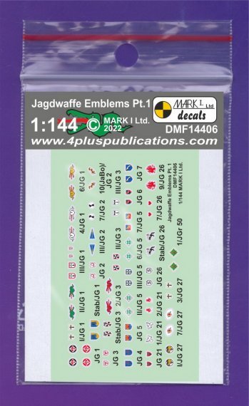 1/144 Jagdwaffe Emblems, Pt.1
