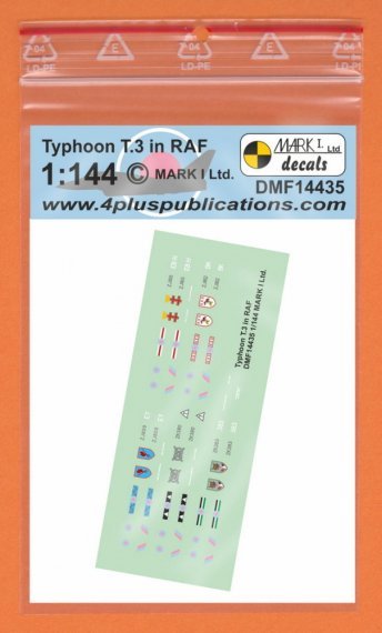 1/144 Decals Typhoon T.3 in RAF