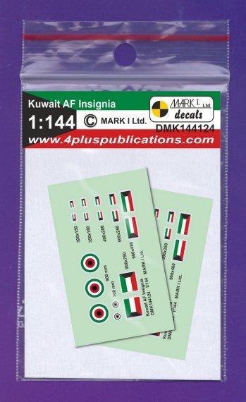 1/144 Kuwait Af Insignia, 2 sets