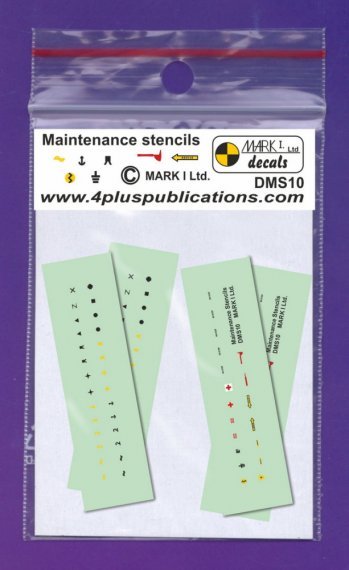 Aircraft Maintenance Stencils various types