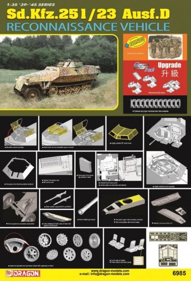 1/35 Sd.Kfz.251/23 Ausf.D Reconnaissance Vehicle