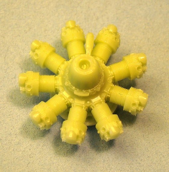 1/72 Bristol Pegasus radial engine