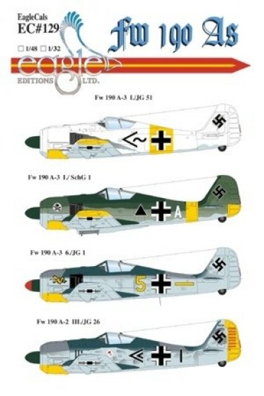 Eagle Cal D�cals Focke-Wulf Fw-190A 1/32