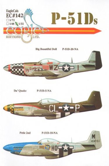 1/32 P-51D Mustang Pt 4 (78th FG, 55th FG, 352nd FG)