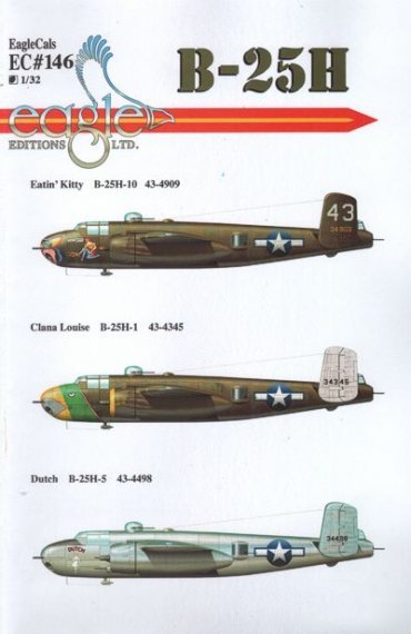 1/32 North-American B-25H Mitchell