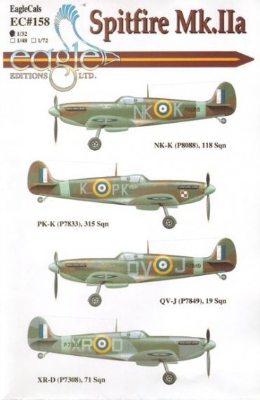 1/32 Supermarine Spitfire Mk.II