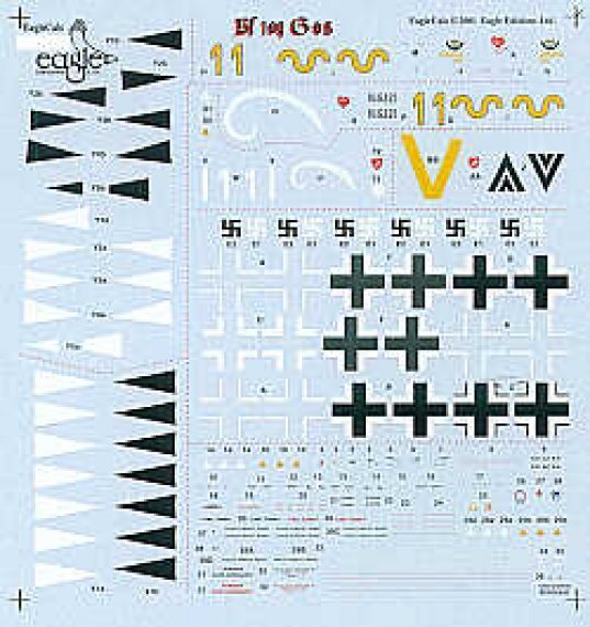 Eagle Cal D�cals 1/48 Messerschmitt Bf-109G-6 JG52 JG53