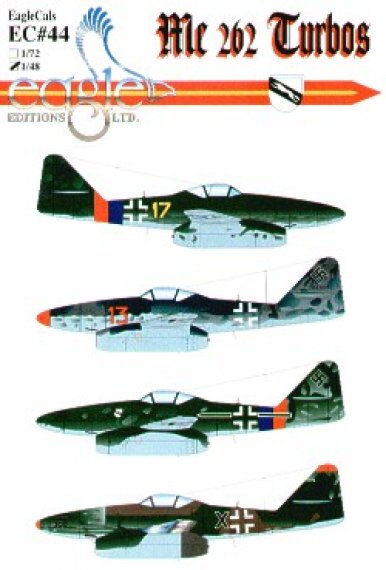Eagle Cal D�cals Messerschmitt Me-262A 1/48