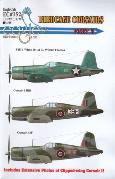 1/48 Vought F4U-1 Birdcage Corsairs Part three