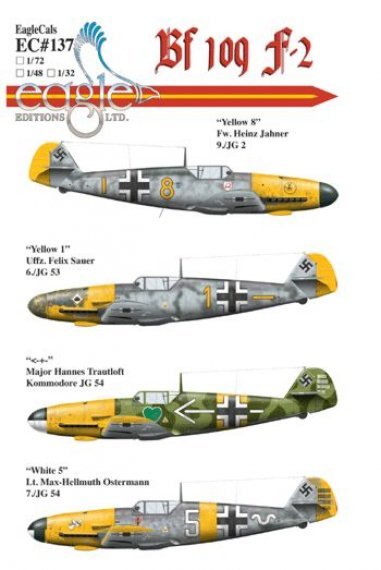 1/72 Messerschmitt Bf 109F-2