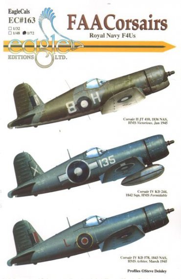 1/72 FAA Vought Corsairs