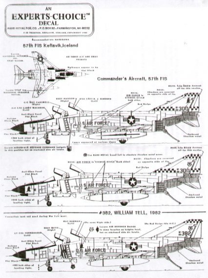 McDonnell F-4E Phantom 57th FIS Keflavik 1/72