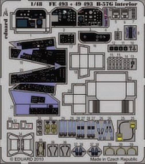 1/48 B-57G interior S.A. (AIRF)