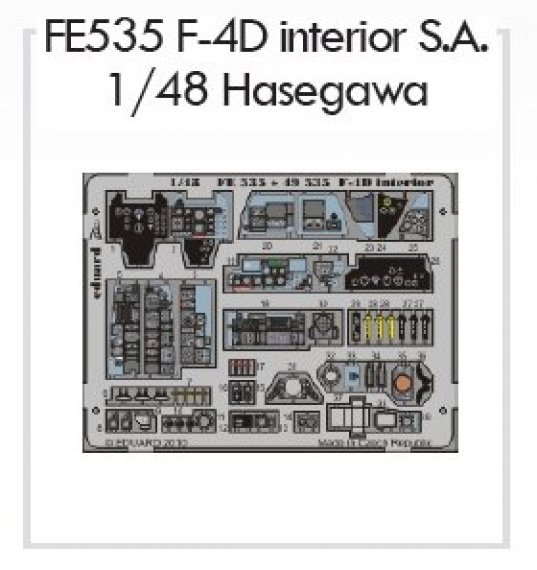 1/48 F-4D interior S.A. (HAS)
