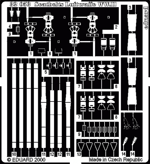 Seatbelts Luftwaffe WWII