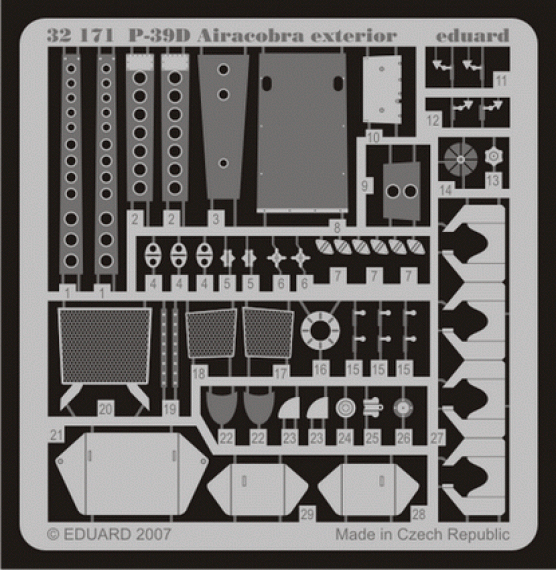 P-39D Airacobra exterior  (SPE)