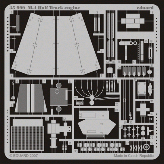 M-4 Half Track engine  (DRA)