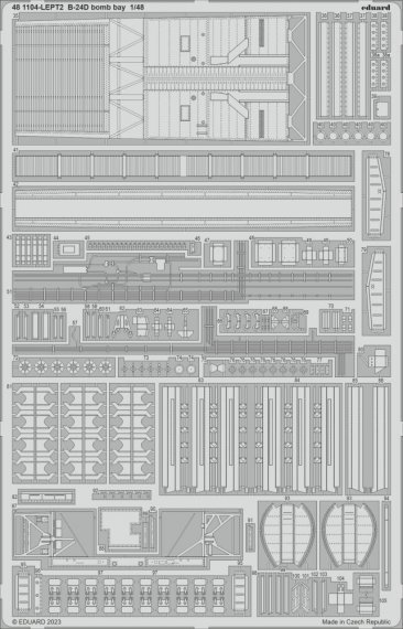 1/48 SET B-24D bomb bay