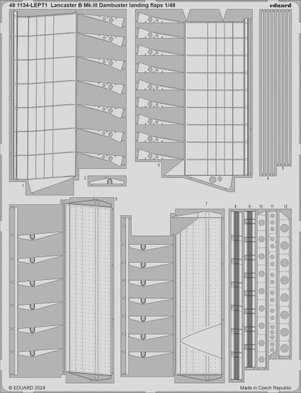 1/48 SET Lancaster B Mk.III Dambuster land.flaps HKM