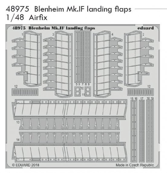 SET Blenheim Mk.IF landing flaps