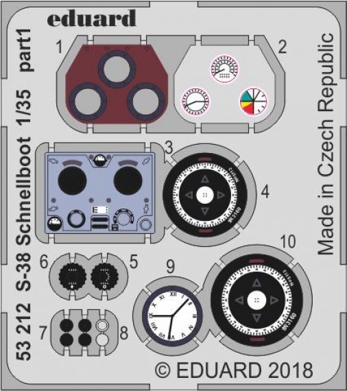 SET 1/35 S-38 Schnellboot