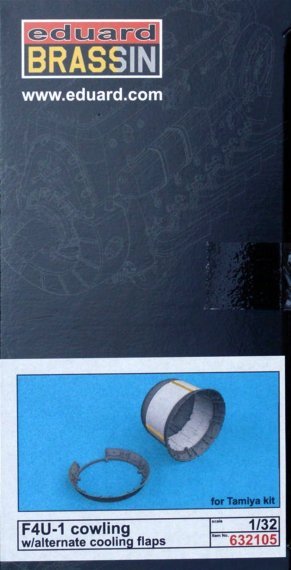 BRASSIN 1/32 F4U-1 cowling with alter.cooling flaps