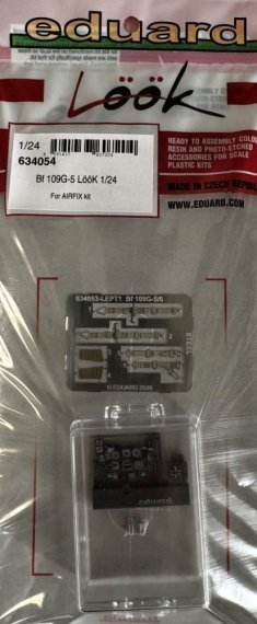 Eduard Brassin 1/24 Bf 109G-5 LooK pour Airfix