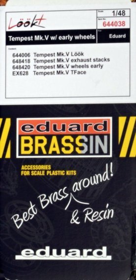 Brassin 1/48 Tempest Mk.V with early wheels L��kPlus