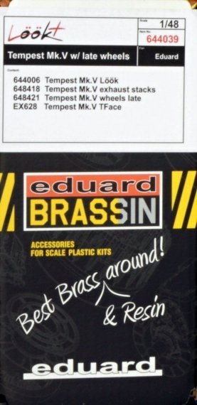 Brassin 1/48 Tempest Mk.V with late wheels L��kPlus