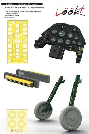 Brassin 1/48 Bf 109G-6 LooKplus