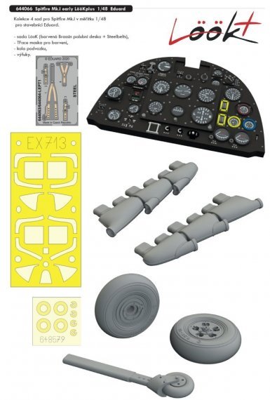 Brassin 1/48 Spitfire Mk.I early LooKplus