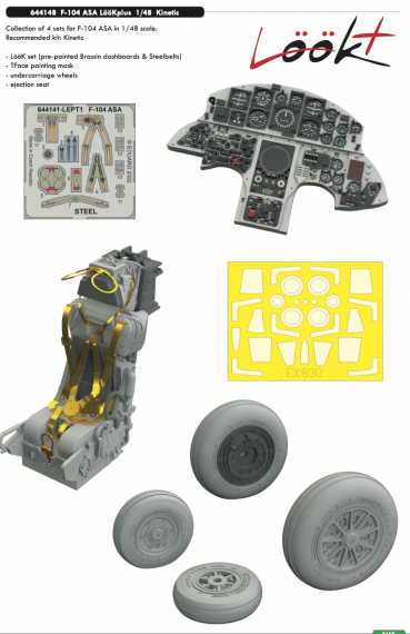 Brassin 1/48 F-104 ASA LooKplus