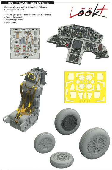 Brassin 1/48 F-104 ASA/M LooKplus