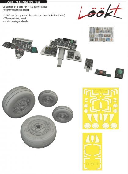 Brassin 1/48 F-4E LooKplus for Meng