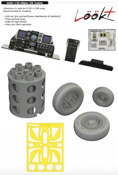 Brassin 1/48 A-10C LooKplus for Academy