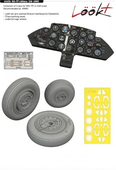 Brassin 1/48 MiG-17F LooKplus AMMO