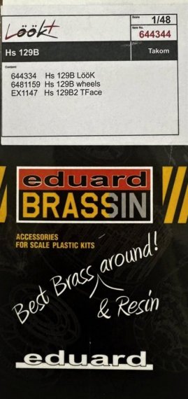 Eduard Brassin 1/48 Hs 129B LooKplus