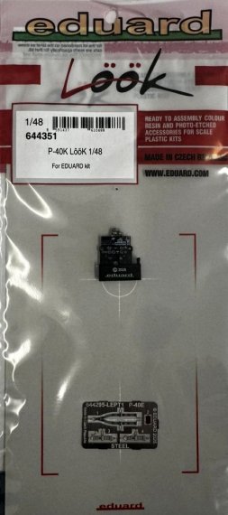 Brassin 1/48 P-40K LooK for Eduard
