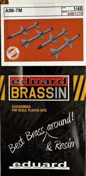 Eduard Brassin AIM-7M PRINT 1/48