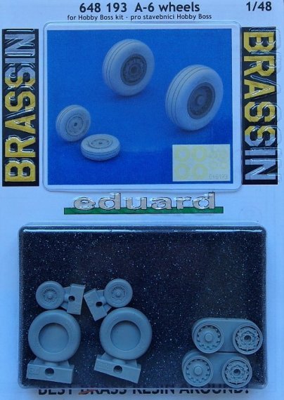 1/48 Grumman A-6A/A-6E Intruder wheels (for Hobby Boss)