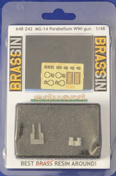 Brassin 1/48 MG 14 Parabellum WWI gun
